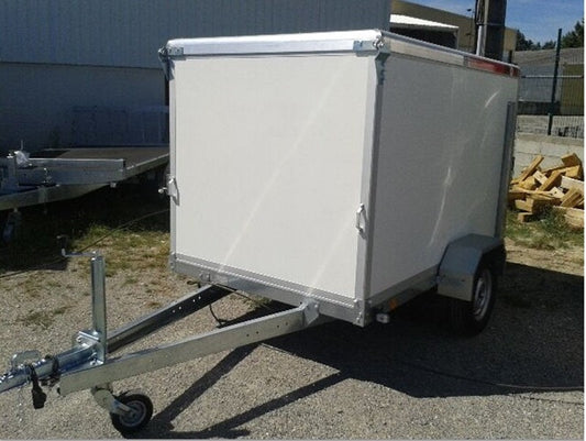 Remolque para furgoneta Jalon B09002 de gran capacidad, 750 kg PTAC