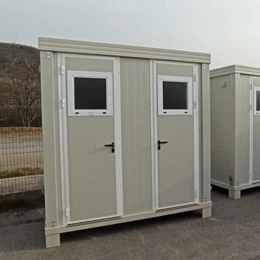 Nuevo bloque sanitario SS1 con 2 sanitarios y 2 lavabos.